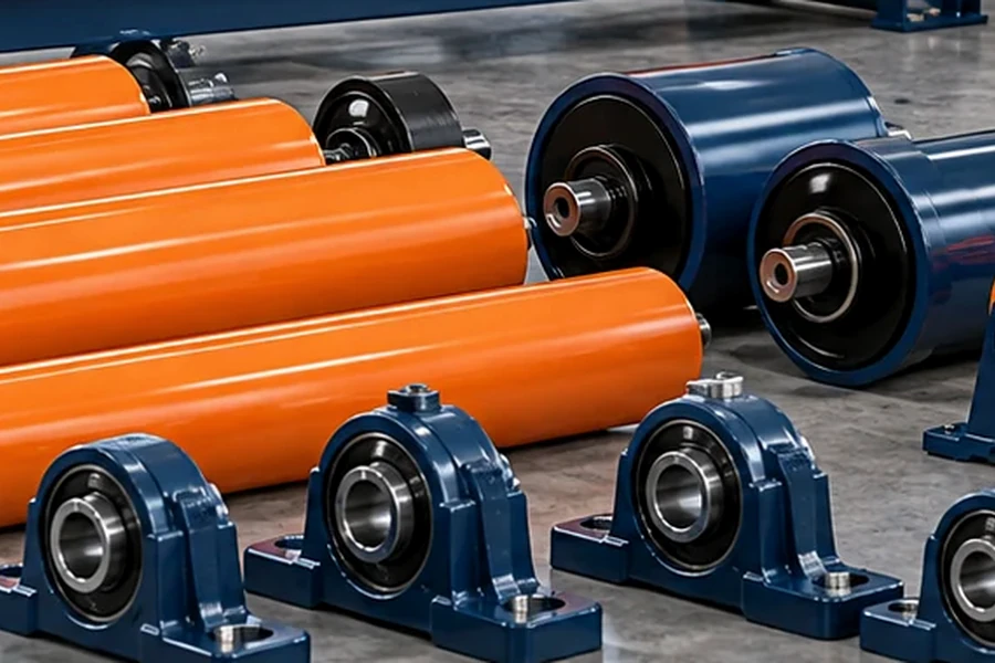 Flat Return Idlers