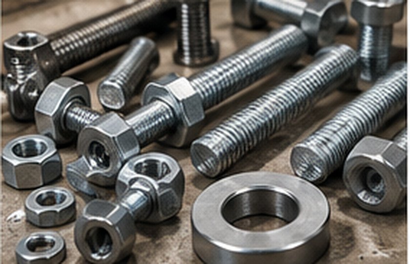 Industrial fasteners used in machinery and structural assembly