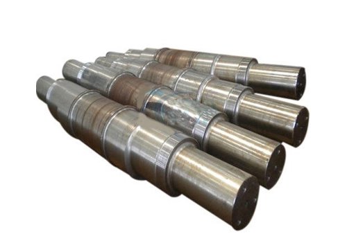 Machined shafts for crusher equipment