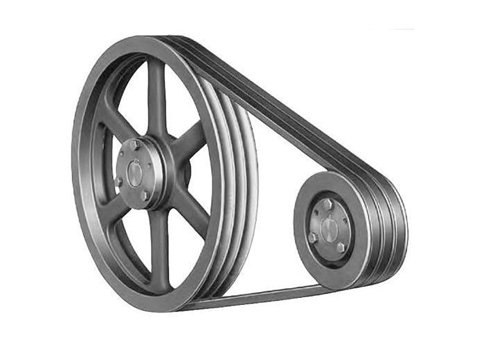 Industrial V-belt drive components for equipment planning