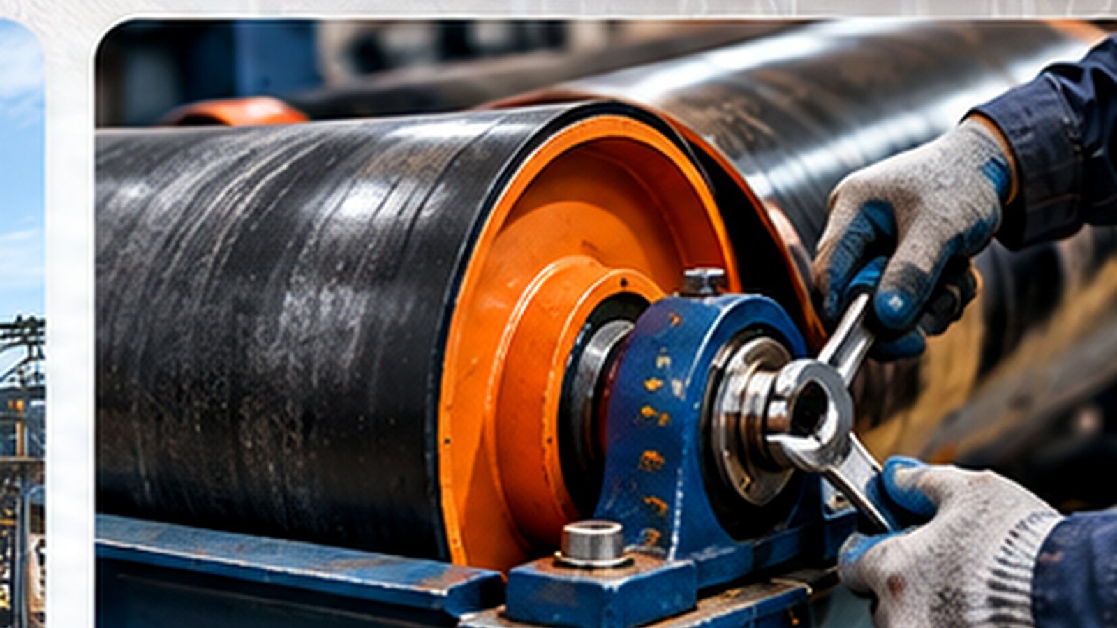 Illustrative industrial work related to maintenance & repairs